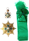 France Military and Hospitaller Order of Saint Lazarus of Jerusalem Grand Cross Set with Sach 20 -th Century