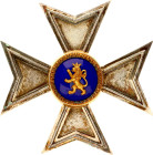 German States Hessen-Kassel Wilhelm Order  Breast Star for Commander  1830 Prince Size