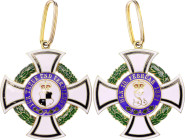 German States Hochenzollern House Order of Hohenzollern Honour Commander I Class Cross 1891