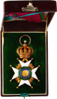 German States Saxon Duchies Saxe-Ernestine House Order Knight Gold Cross I Class 1864 - 1935