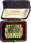 German States Saxony Badge of Honor for Members of the Fire Brigades Firefighting for 25 Years of Service 1919