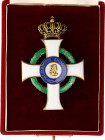 German States Saxony Albert Order Officers Pin Cross 1910 - 1918