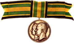 German States Saxony Anniversary Medal to Commemorate the Golden Wedding 1892