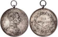 Austria - Hungary Bravery Silver Medal "Der Tapferkeit" I Class Type III 1866 - 1914