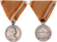 Austria - Hungary Bravery Silver Medal "Der Tapferkeit" II Class Type IV 1914 - 1916