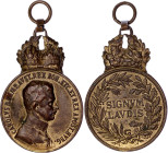 Austria - Hungary Bronze Military Merit Medal "Signum Laudis" 1917 - 1918