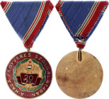 Hungary Medal for 20 Years of Service in the Armed Forces 1966 - 1990