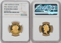 Elizabeth II gold Proof "Frill-Necked Lizard" 200 Dollars 1989 PR68 Ultra Cameo NGC, KM-Unl. Pride of Australia series. 

HID09801242017

© 2022 Herit...