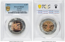 Republic bimetallic silver & niobium "Robotik" 25 Euros 2011 MS69 PCGS, KM3204. 

HID09801242017

© 2022 Heritage Auctions | All Rights Reserved