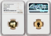 Elizabeth II gold Hologram Specimen "Maple Leaf" 10 Dollars 2001 SP70 NGC, KM440. 

HID09801242017

© 2022 Heritage Auctions | All Rights Reserved
