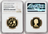 Elizabeth II gold Proof "Year of the Child" 100 Dollars 1979 PR68 Ultra Cameo NGC, KM126. 

HID09801242017

© 2022 Heritage Auctions | All Rights Rese...