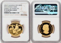 Elizabeth II gold Proof "Samuel de Champlain" 200 Dollars 2014 PR70 Ultra Cameo NGC, KM1583. Great Canadian Explorers series. 

HID09801242017

© 2022...
