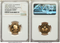 Republic gold Proof "Queen Amélie" 10 Euro 2006 PR70 Ultra Cameo NGC, Paris mint, KM2049. Mintage: 500. A perfectly struck coin produced to commemorat...