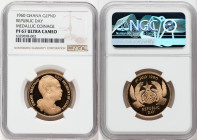 Republic gold Proof "Republic Day" Medallic 2 Pounds 1960 PR67 Ultra Cameo NGC KM-X1. Mintage: 15,000. 

HID09801242017

© 2022 Heritage Auctions | Al...