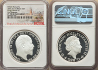 Elizabeth II silver Proof "King Edward VII" 5 Pounds (2 oz) 2022 PR70 Ultra Cameo NGC, KM-Unl, S-Unl. Limited Edition Presentation Mintage: 750. Briti...