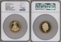 Elizabeth II gold Proof "King James I" 500 Pounds (5 oz) 2022 PR70 Ultra Cameo NGC, KM-Un, S-Unl. Limited Edition Presentation Mintage: 75. British Mo...