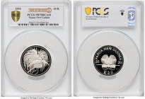 Republic silver Proof "Bird of Paradise" 20 Kina 2020 PR70 Deep Cameo PCGS, KM-Unl. Mintage: 250. First Day of Issue. Accompanied by COA #026. 

HID09...