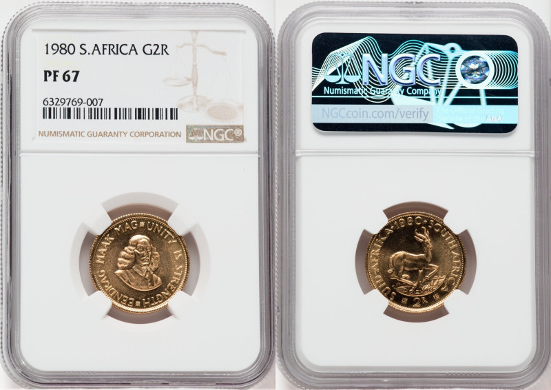 Republic gold Proof 2 Rand 1980 PR67 NGC, KM64. 

HID09801242017

© 2022 Heritag...