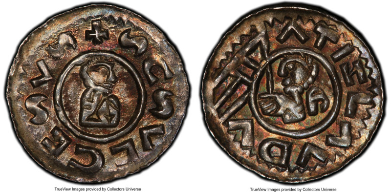 Vratislav II (1061-1092) Denar ND (1061-1086) MS64 PCGS, Prague mint, Cach-346. ...