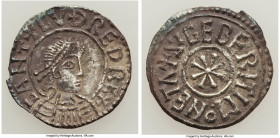 Kings of Kent. Cuthred (798-807) Penny ND (798-807) VF, S-877, N-211. 1.19gm. Sigeberth as moneyer. +CVÐRED REX CANT, diademed bust right. +SIGEBERTH ...