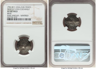 Kings of Mercia. Coenwulf (796-821) Penny ND (796-821) XF Details (Bent) NGC, East Anglia, S-920, N-365. Whitred as moneyer. 1.32gm. +COENVVLF REX m (...