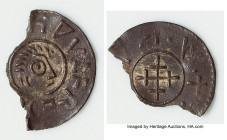 Kings of Mercia. Beornwulf Penny ND (823-825) Fragment NGC (photo-certificate), East Anglia mint, Monna as moneyer, S-929, N-397. 0.79gm. Group II. A ...