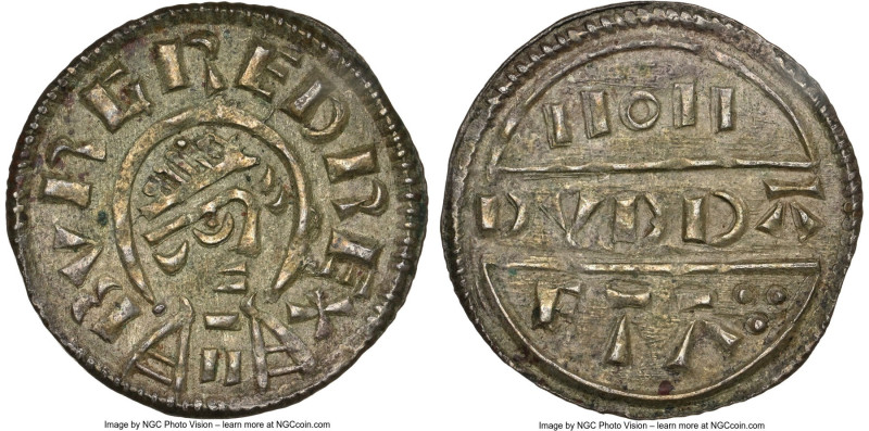 Kings of Mercia. Burgred (852-874) Penny ND Penny (852-855) AU55 NGC, S-938, N-4...