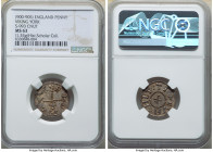 Viking Kingdom of York. Cnut Cunnetti Penny ND (900-905) MS63 NGC, York mint, S-993, N-501. 1.35gm. CNVT REX, patriarchal cross, with a pellet in angl...