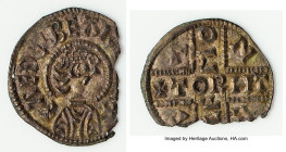 Kings of Wessex. Aethelberht (858-865) Penny ND (858-c. 864) Fragment NGC (photo-certificate), Canterbury mint, Torhtulf as moneyer, S-1053. 1.00gm. A...