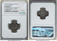 Kings of All England. Eadred (946-955) Penny ND (946-955) XF Details (Environmental Damage) NGC, Norwich mint, S-1116, N-713. 1.43gm. Prim as moneyer....