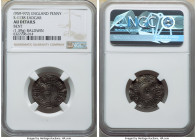 Kings of All England. Eadgar (959-975) Penny ND (959-972) AU Details (Bent) NGC, cf. S-1138, N-750. 1.39gm. Pre-reform coinage. Baldwin as moneyer. +E...