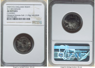 Kings of All England. Eadgar (959-975) Penny ND (959-972) AU Details (Cleaned) NGC, East Anglian mint, S-1138, N-750. 1.29gm. Pre-reform coinage. Hild...