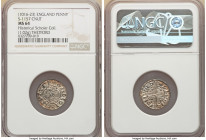 Kings of All England. Cnut (1016-1035) Penny ND (1017-1023) MS64 NGC, Thetford mint, uncertain moneyer, S-1157. 1.02gm. Quatrefoil type. Crowned bust ...