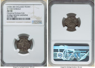 Kings of All England. Harold I (1035-1040) Penny ND (1036-1038) AU58 NGC, Dover mint, S-1165, N-803. 0.90gm. Eadwine as moneyer. +HΛRO | LD REX, armor...