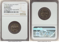 Kings of All England. Harold I (1035-1040) Penny ND (1036-1038) AU Details (Peck Marked) NGC, Romney mint, S-1165, N-803. 0.95gm. Wulfnoth as moneyer....