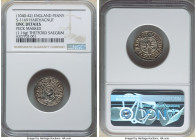 Kings of All England. Harthacnut (1035-1042) Penny ND (1040-1042) UNC Details (Peck Marked) NGC, Thetford mint, S-1169, N-799. 1.16gm. Moneyer Saegrim...