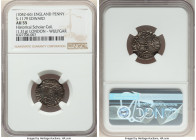 Kings of All England. Edward the Confessor (1042-1066) Penny ND (1053-1056) AU55 NGC, London mint, Wulfgar as moneyer, S-1179, N-828. 1.31gm. Pointed ...
