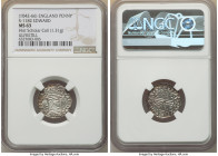 Kings of All England. Edward the Confessor (1042-1066) Penny ND (1059-1062) MS63 NGC, York mint, Ulfketill as moneyer, S-1182. 1.31gm. Hammer cross ty...
