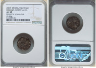 Hiberno-Norse. Phase II Penny ND (1015-1035) AU58 NGC, S-6129. 1.05gm. Long cross type. Draped bust left / long voided cross, hand of good style in on...