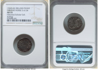 Hiberno-Norse. Phase IV Penny ND (1060-1065) AU55 NGC, S-6134. 0.87gm. Scratched-cross type. Bust left, three pellets on bust, two pellets ahead, five...