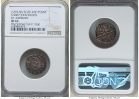 John Baliol Penny ND (1292-1296) XF45 NGC, St. Andrews mint, S-5067. 1.31gm. First coinage. Crowned bust left, scepter before / long cross, stars in a...