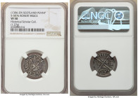 Robert the Bruce Penny ND (1306-1329) VF30 NGC, S-5076. 1.27gm. Crowned bust left, scepter before / long cross with stars in angles. Surfaces display ...
