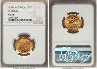Victoria gold "St. George" Sovereign 1876-S AU58 NGC, Sydney mint, KM7. 

HID09801242017

© 2022 Heritage Auctions | All Rights Reserved