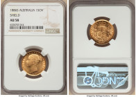 Victoria gold "Shield" Sovereign 1886-S AU58 NGC, Sydney mint, KM6. 

HID09801242017

© 2022 Heritage Auctions | All Rights Reserved