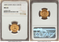 Republic gold 5 Colones 1899 MS63 NGC, Philadelphia mint, KM142. 

HID09801242017

© 2022 Heritage Auctions | All Rights Reserved