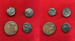 Lotto di quattro monete greche
BB-BB+