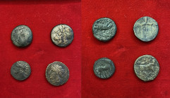 Lotto di quattro monete greche
BB-BB+