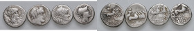 Lotto di quattro denari repubblicani, resto di collezione
D-MB