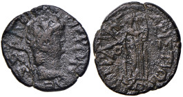 Nerone (54-68) AE (Caria) - Busto a d. - R/ Figura femminile stante - AE (g 7,85)
MB