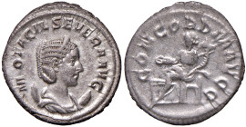 Otacilia Severa (moglie di Filippo) Antoniniano - Busto a d. - R/ La Concordia seduta a s. - RIC 126 AG (g 4,01)
SPL